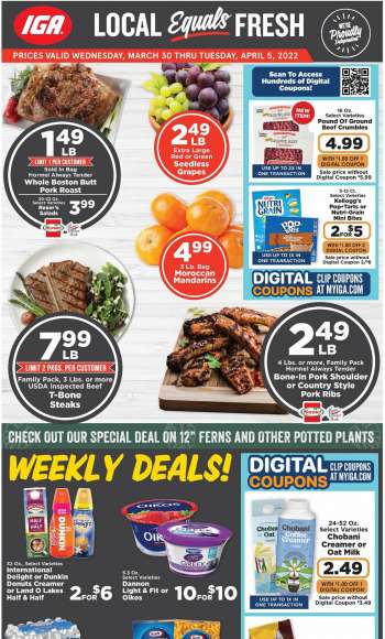 IGA Flyer - 03/30/2022 - 04/05/2022.