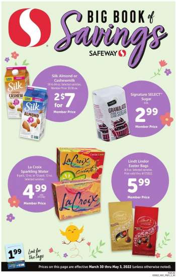 Safeway Flyer - 03/30/2022 - 05/03/2022.