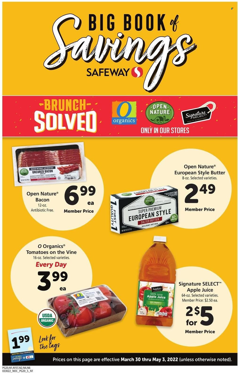 Safeway ad - 03/30/2022 - 05/03/2022. Page 20