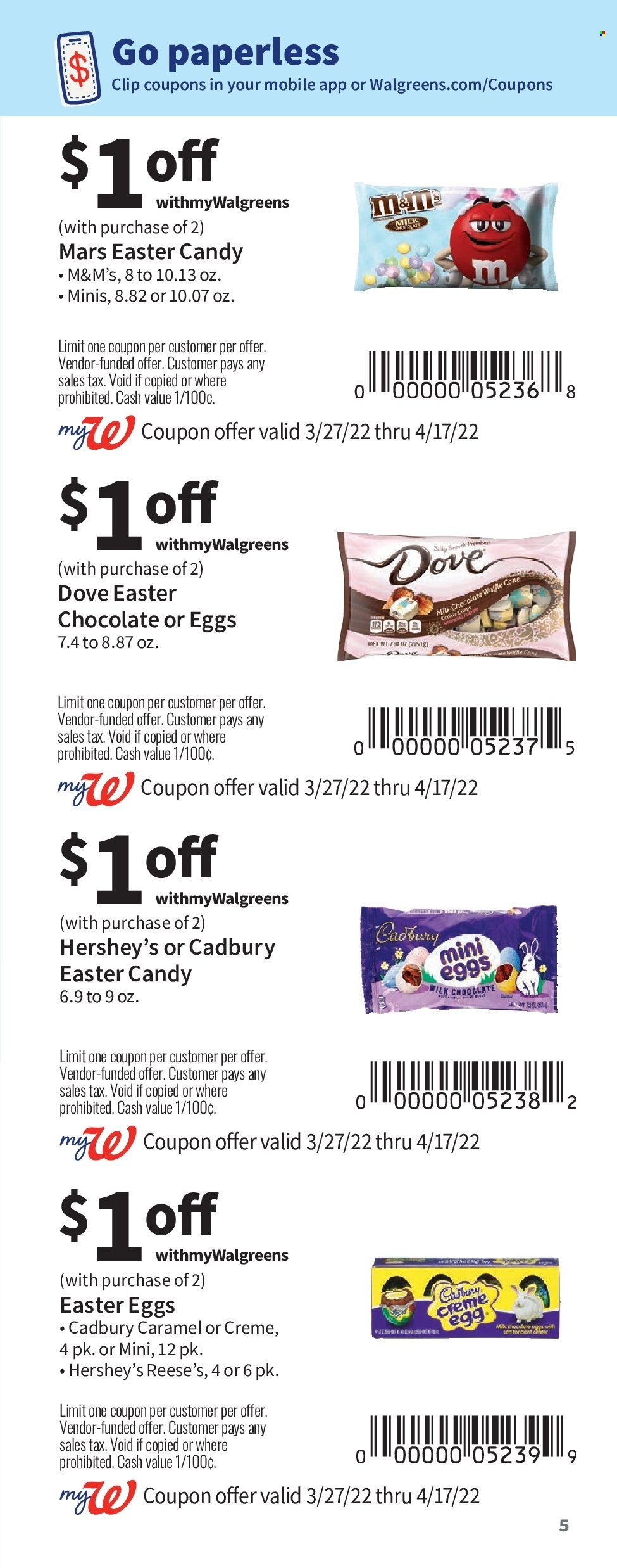 Walgreens ad - 03/27/2022 - 04/30/2022. Page 5