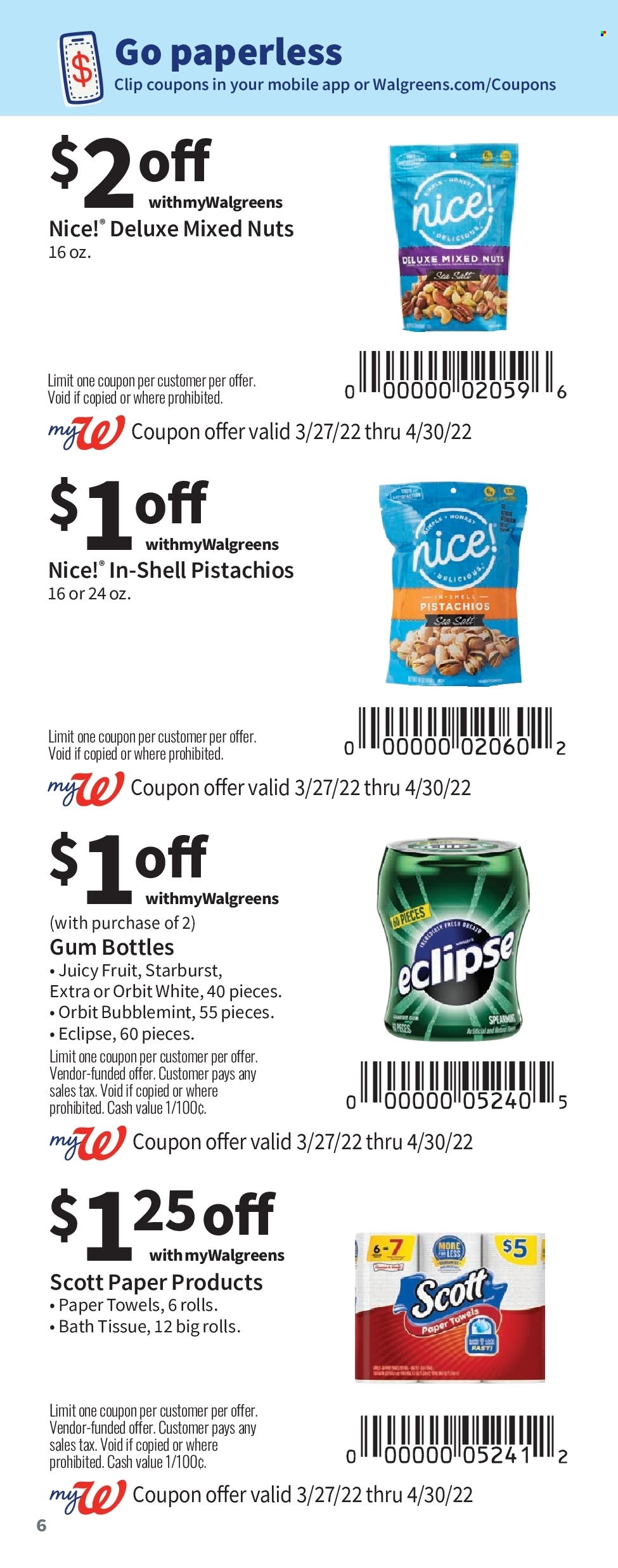 Walgreens ad - 03/27/2022 - 04/30/2022. Page 6