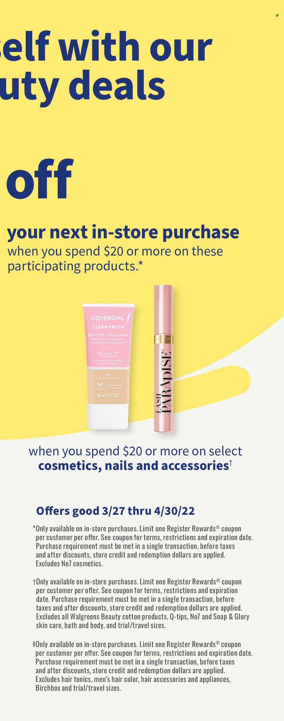 Walgreens ad - 03/27/2022 - 04/30/2022. Page 21