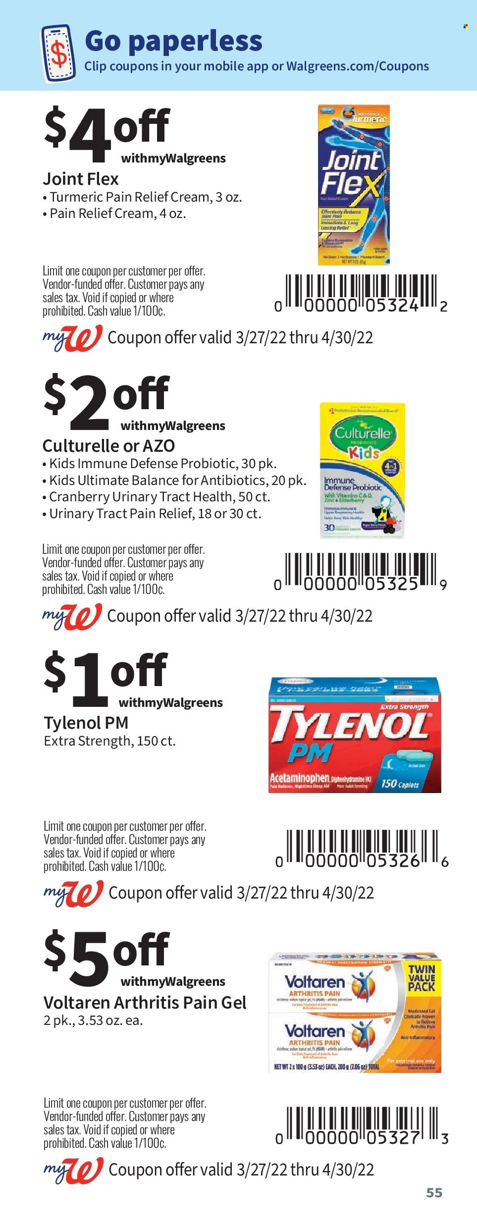 Walgreens ad - 03/27/2022 - 04/30/2022. Page 55