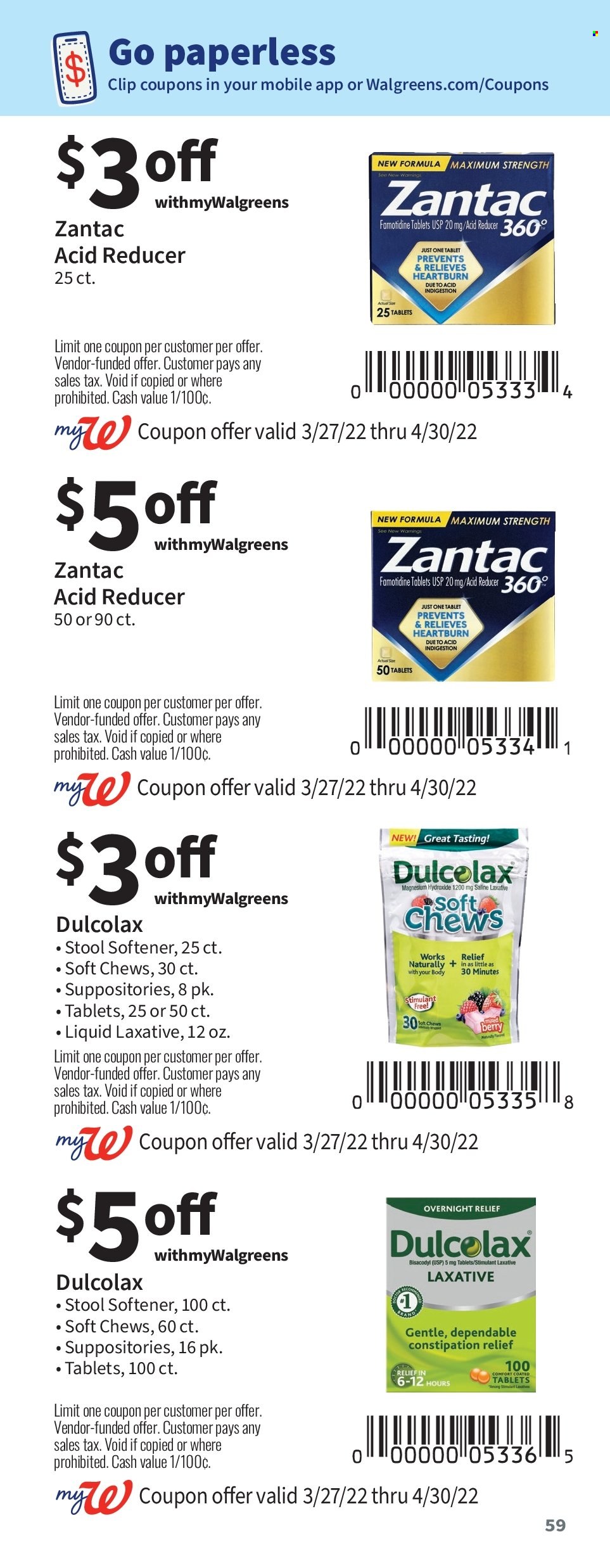 Walgreens ad - 03/27/2022 - 04/30/2022. Page 59