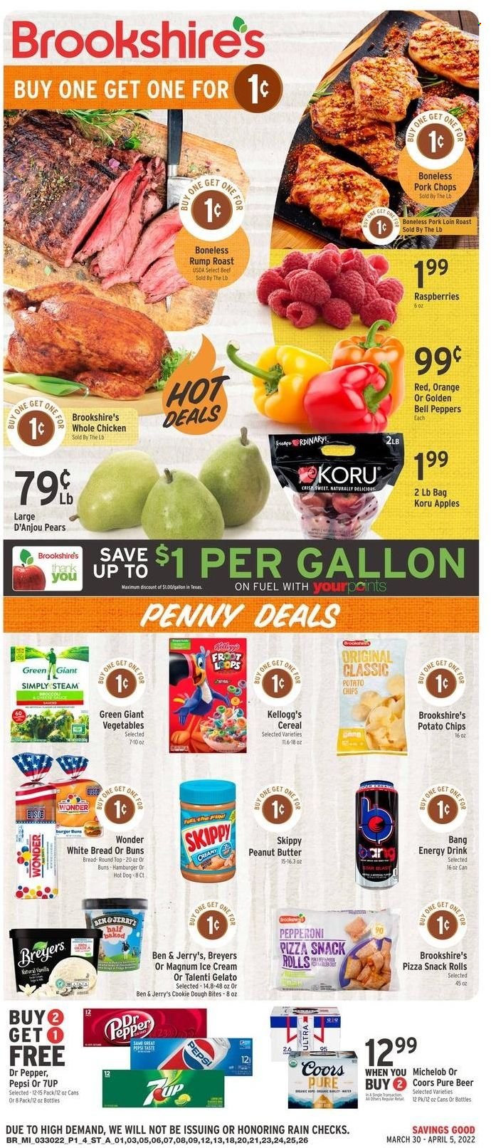 Brookshires ad - 03/30/2022 - 04/05/2022. Page 1