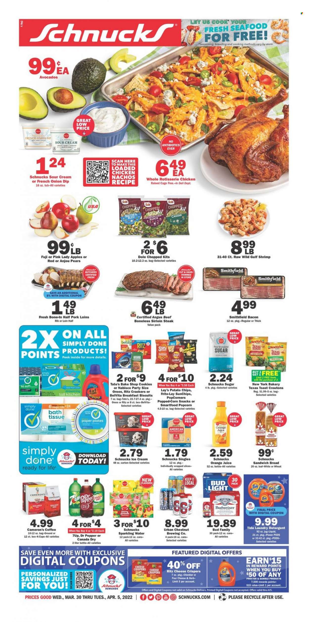 Schnucks ad - 03/30/2022 - 04/05/2022. Page 1