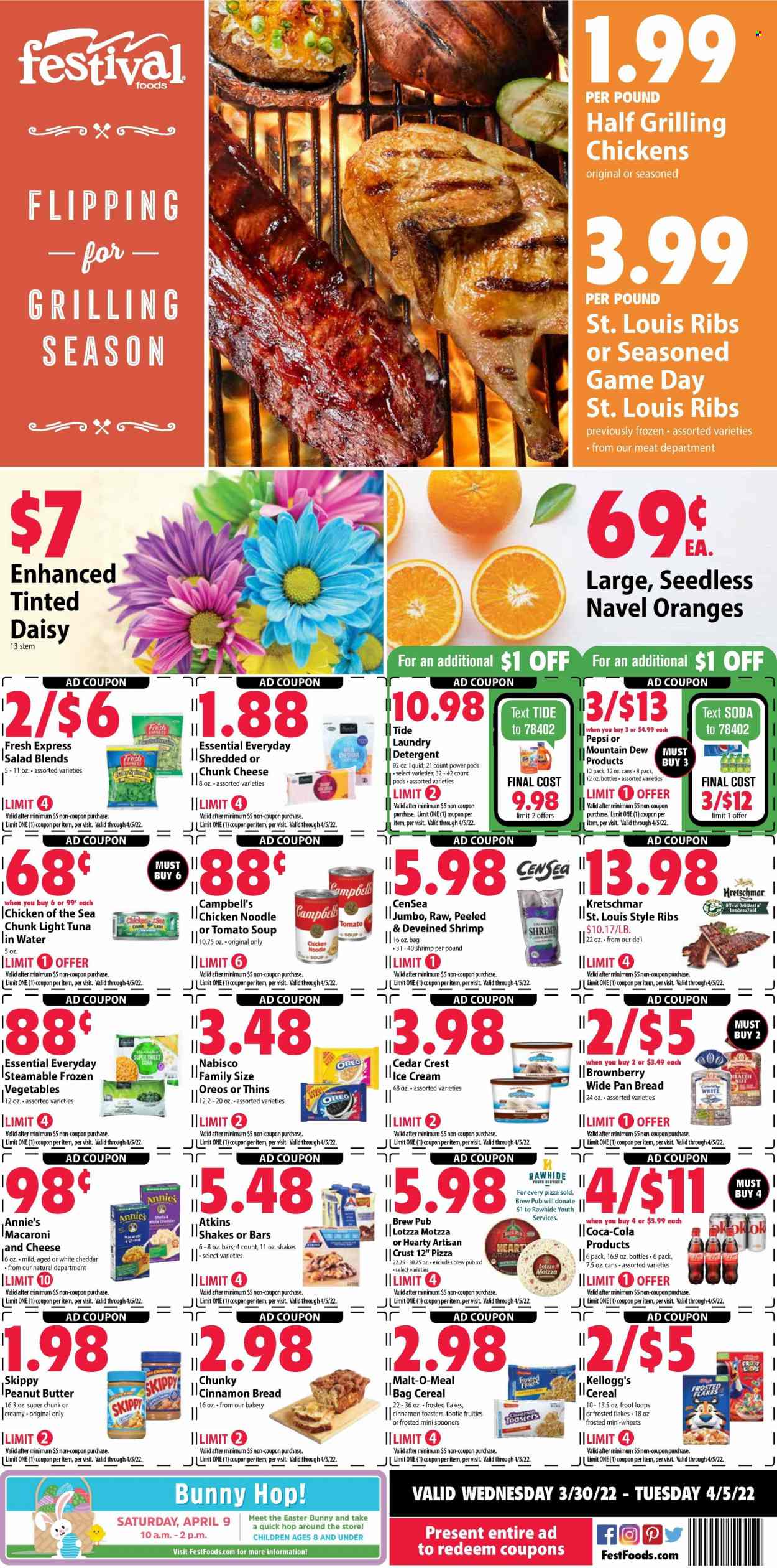 Festival Foods ad - 03/30/2022 - 04/05/2022. Page 1