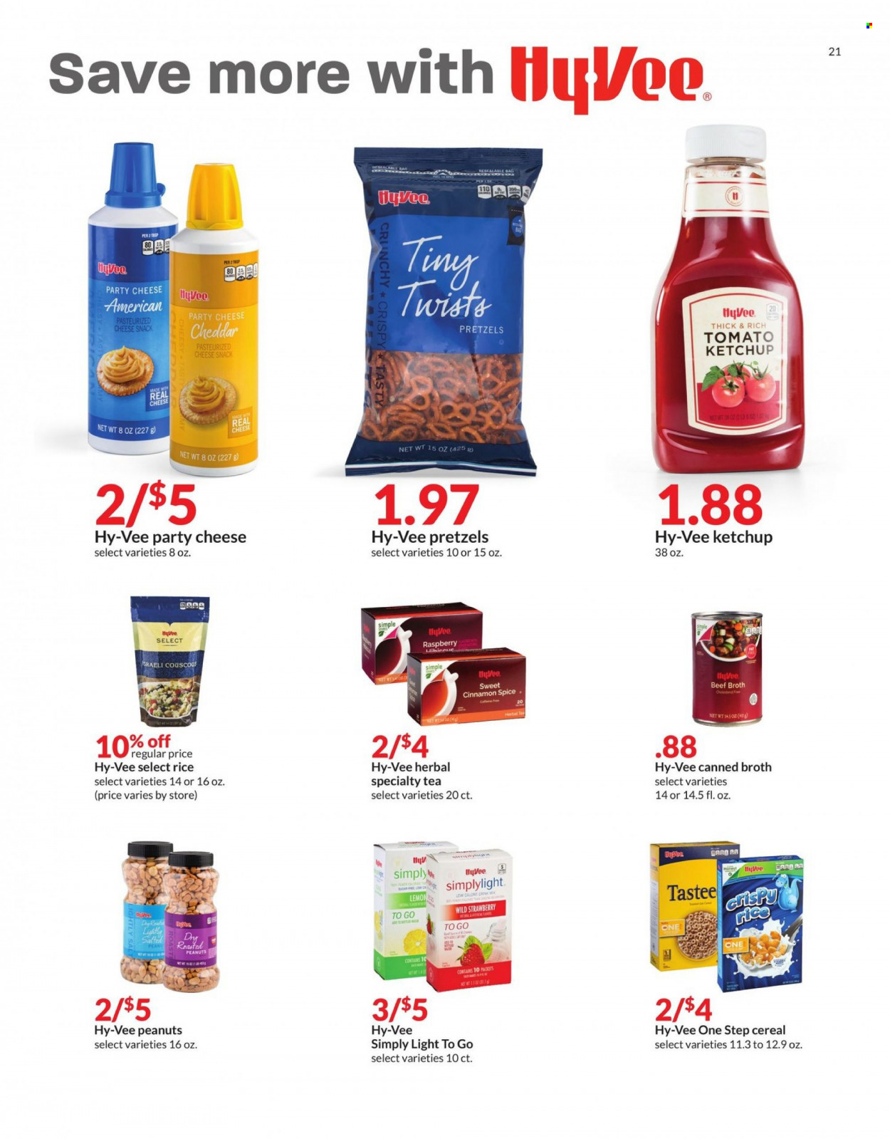 Hy-Vee ad - 03/30/2022 - 04/05/2022. Page 21