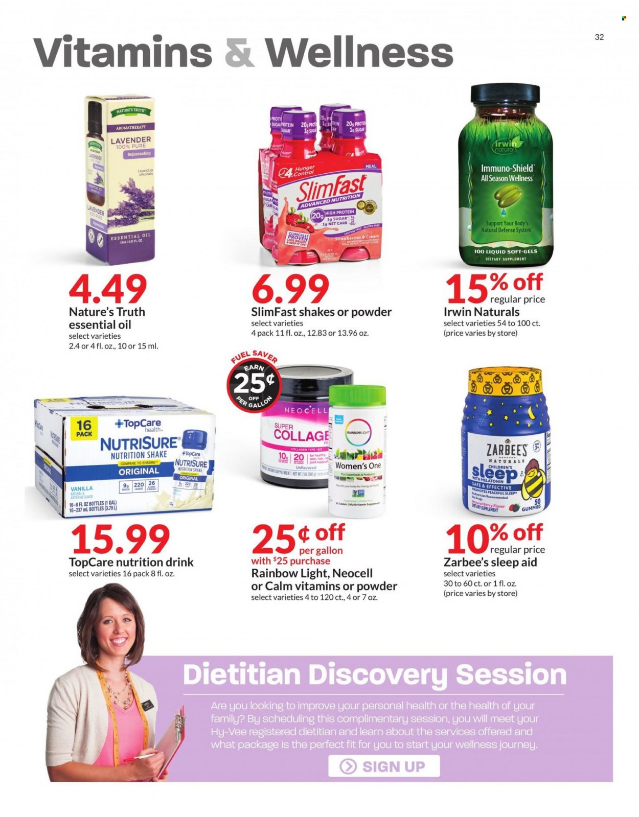Hy-Vee ad - 03/30/2022 - 04/05/2022. Page 32
