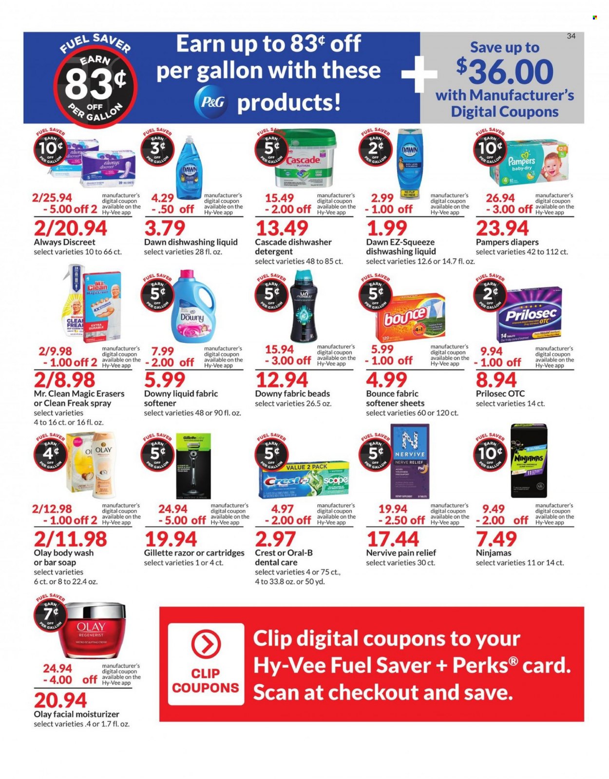 Hy-Vee ad - 03/30/2022 - 04/05/2022. Page 34