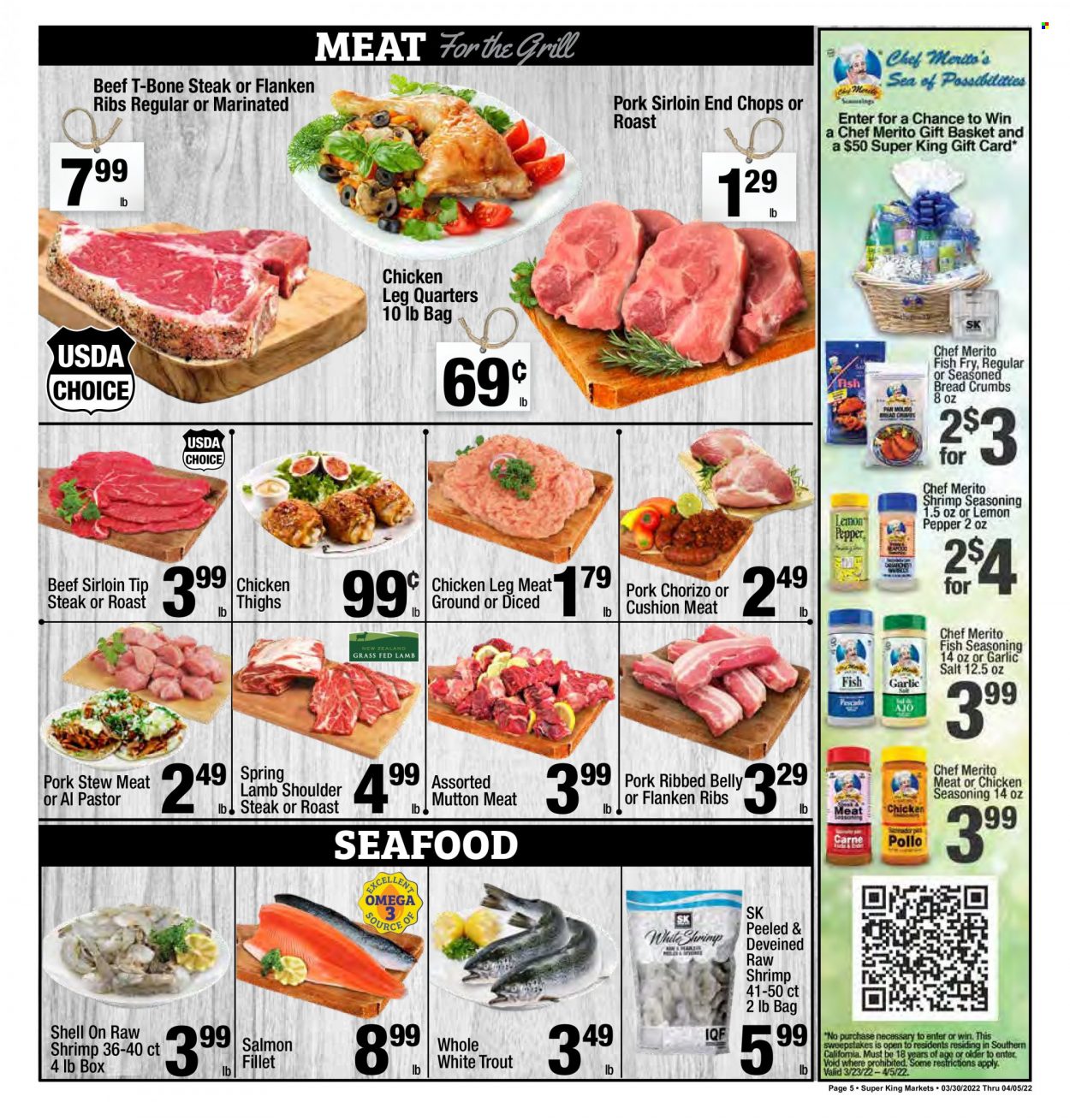 Super King Markets ad - 03/30/2022 - 04/05/2022. Page 5