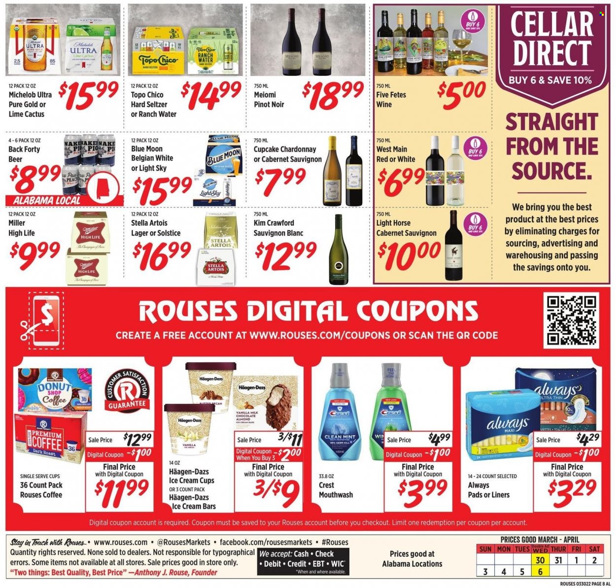Rouses Markets ad - 03/30/2022 - 04/06/2022. Page 8