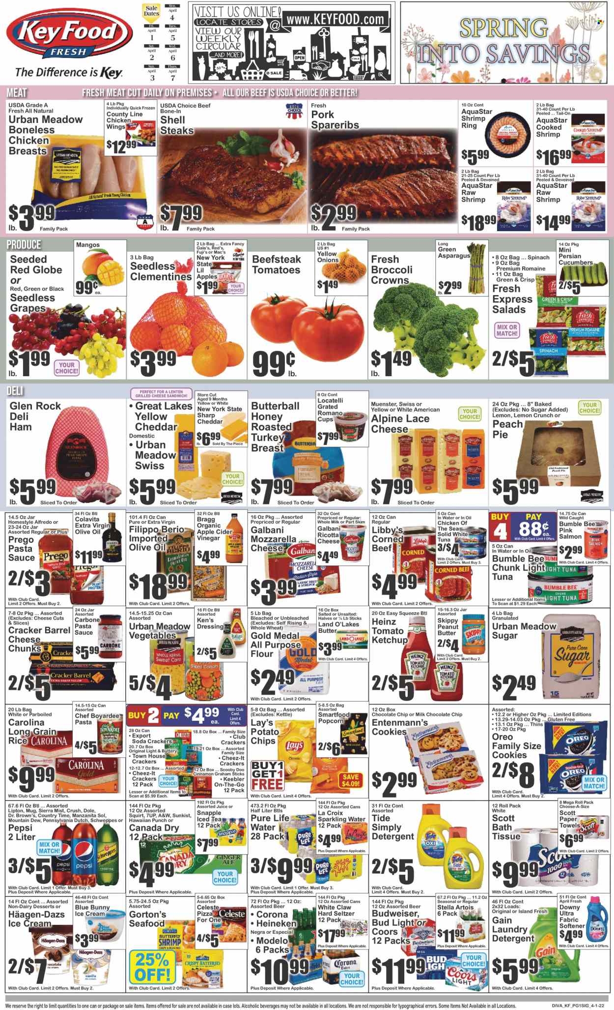 Key Food ad - 04/01/2022 - 04/07/2022. Page 1