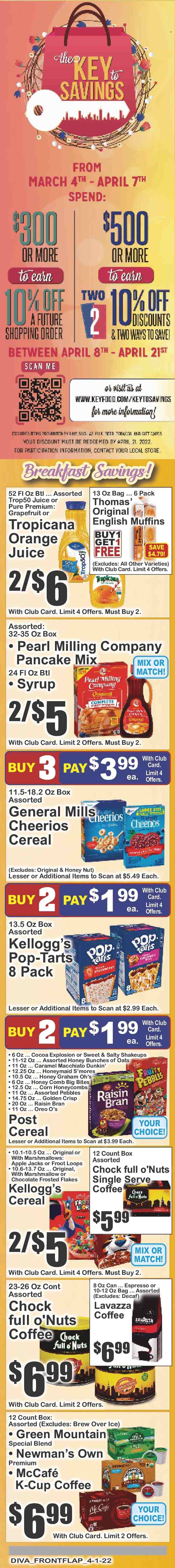 Key Food ad - 04/01/2022 - 04/07/2022. Page 7