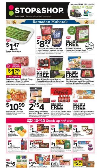 Stop & Shop Flyer - 04/01/2022 - 04/07/2022.