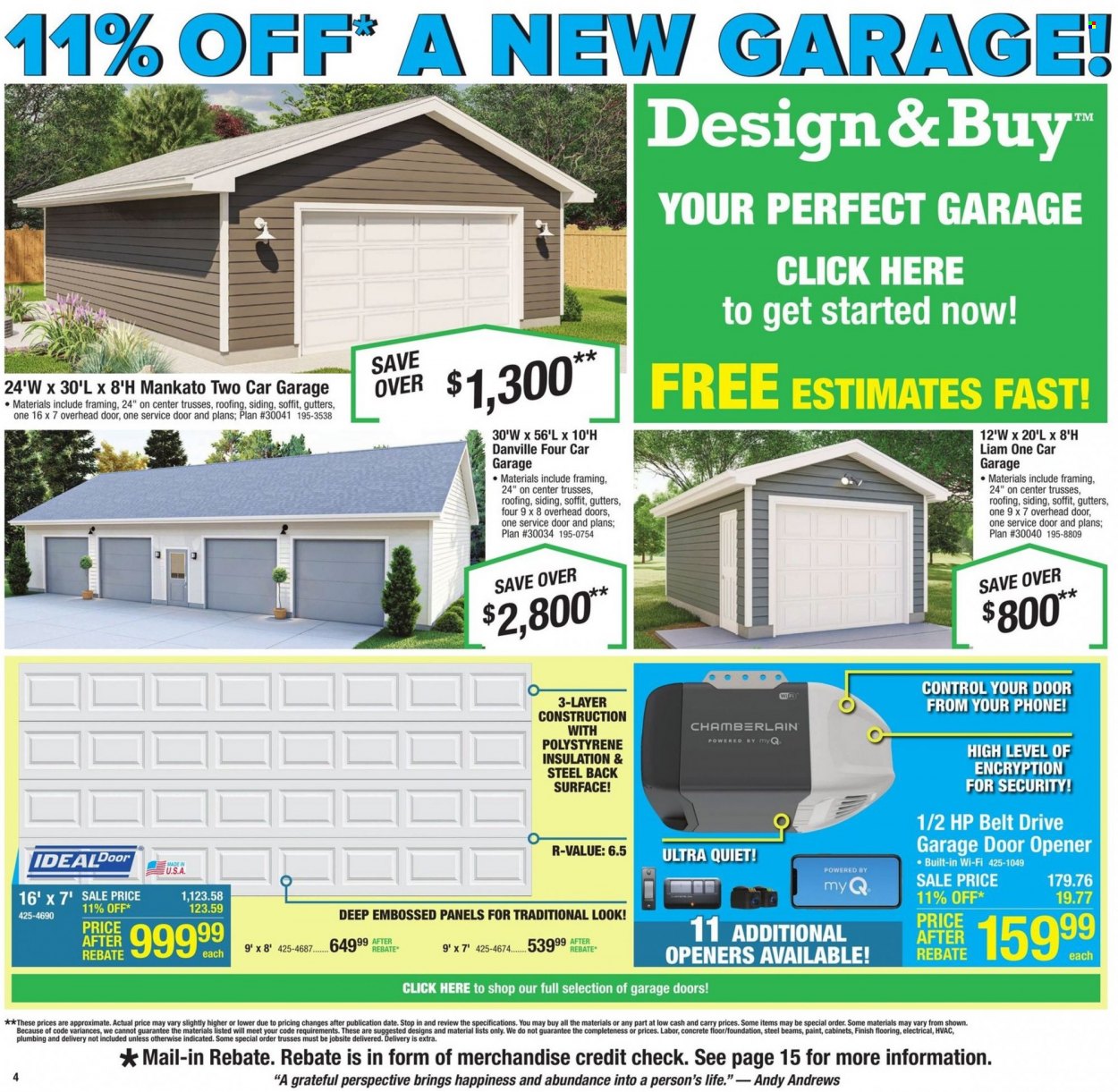 Menards ad - 03/31/2022 - 04/09/2022. Page 4