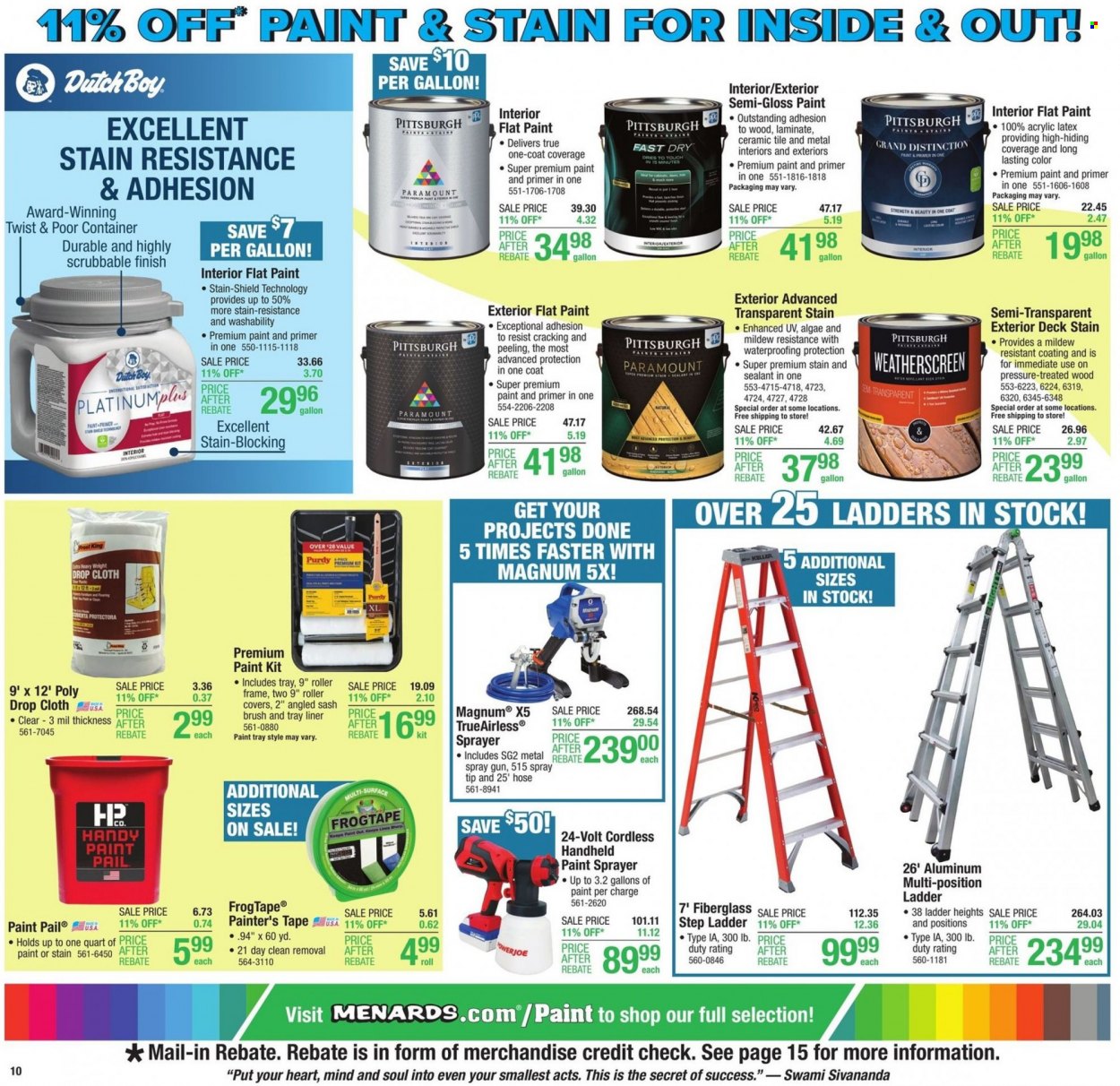Menards ad - 03/31/2022 - 04/09/2022. Page 11