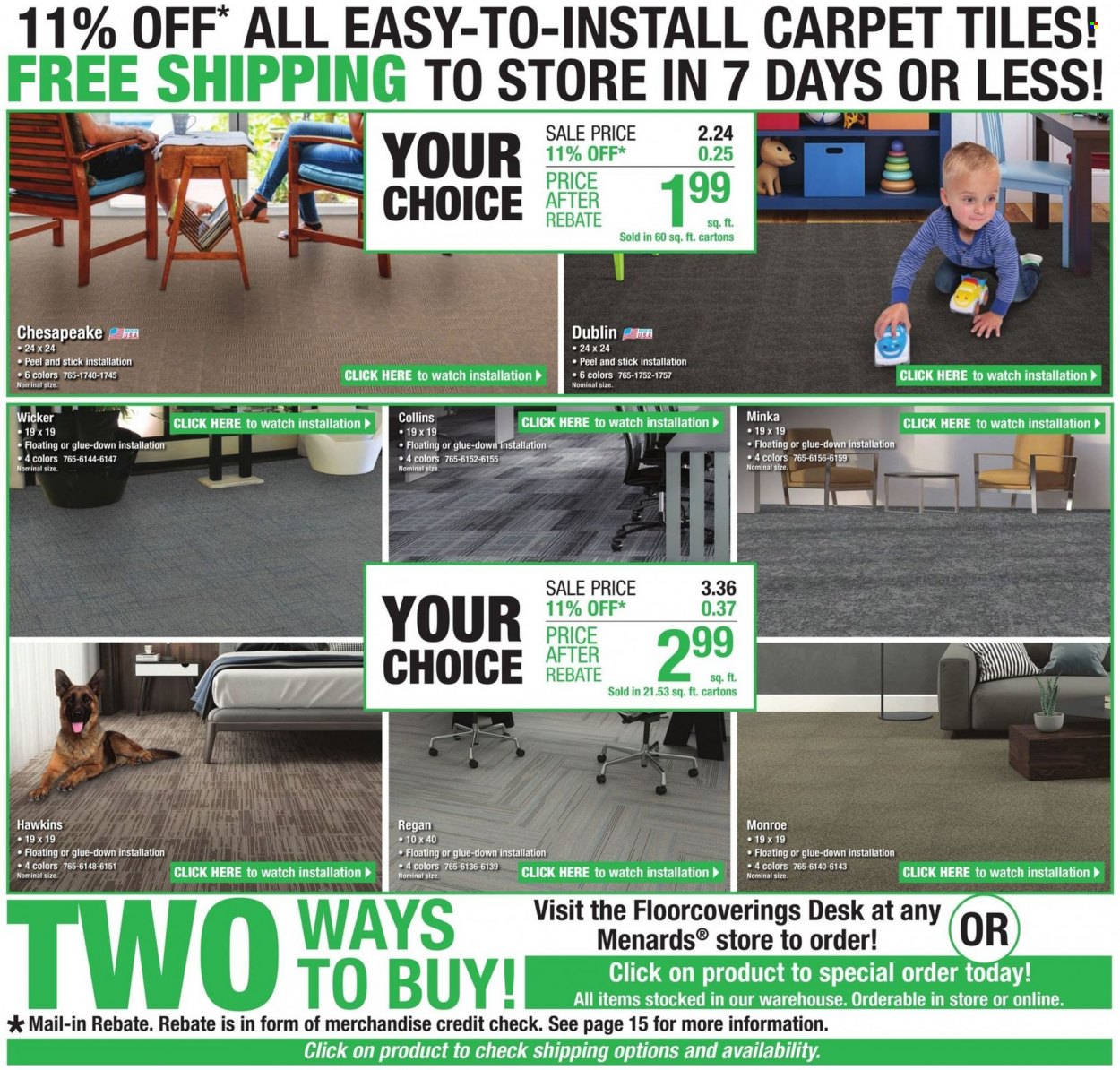 Menards ad - 03/31/2022 - 04/09/2022. Page 15