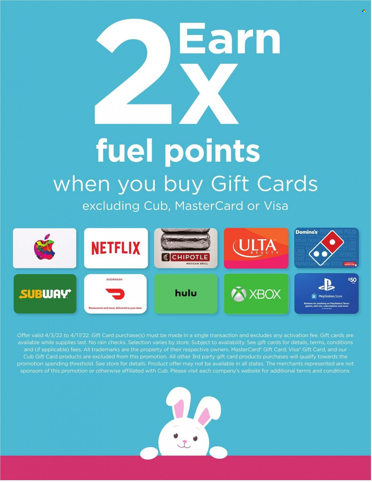 Cub Foods ad - 04/03/2022 - 04/09/2022. Page 17
