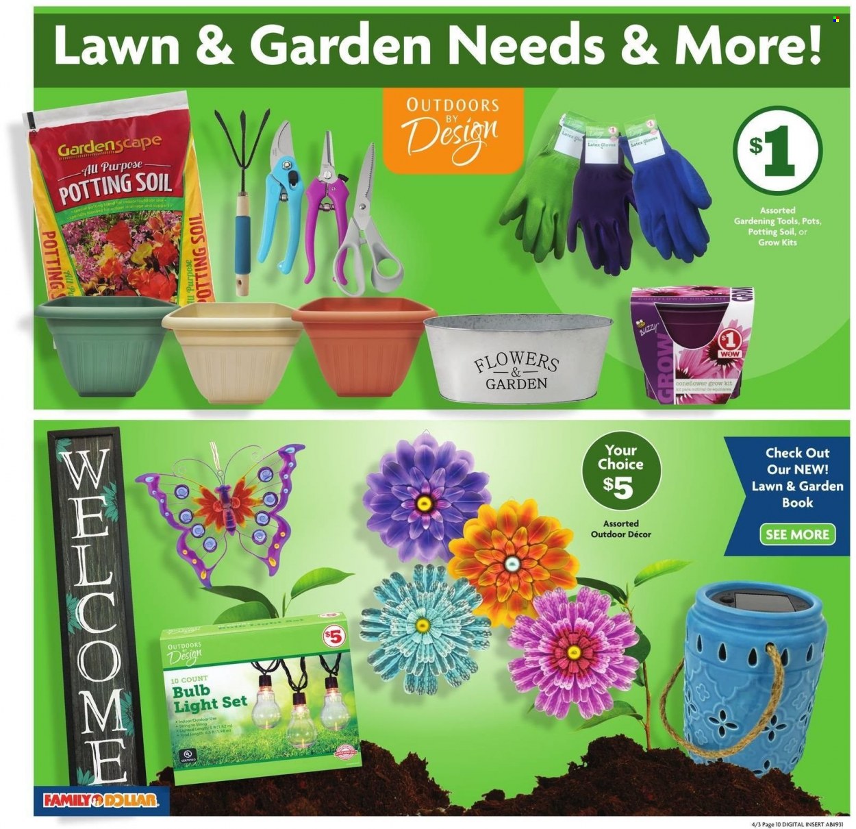 Family Dollar ad - 04/03/2022 - 04/09/2022. Page 9
