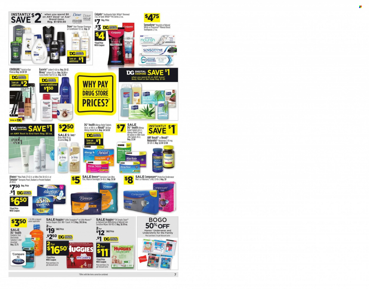 Dollar General ad - 04/03/2022 - 04/09/2022. Page 7