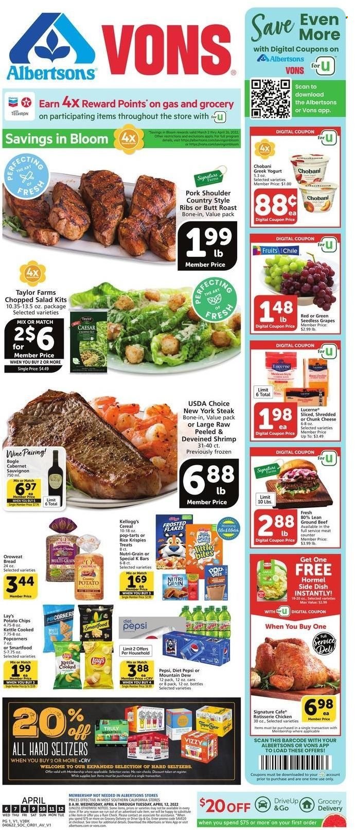 Albertsons ad - 04/06/2022 - 04/12/2022. Page 1