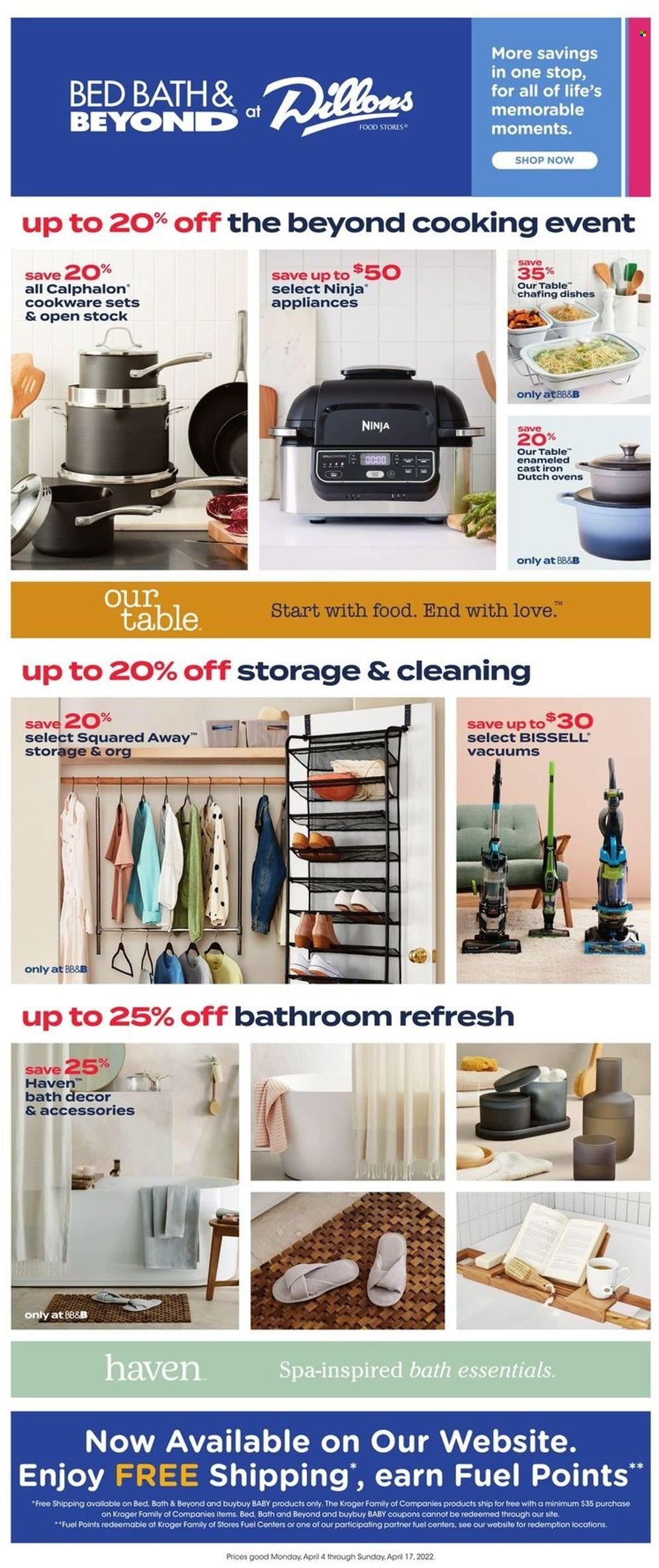 Dillons ad - 04/04/2022 - 04/17/2022. Page 1