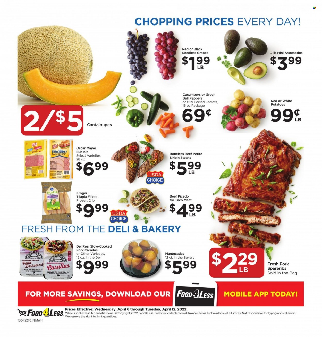 Food 4 Less ad - 04/06/2022 - 04/12/2022. Page 4
