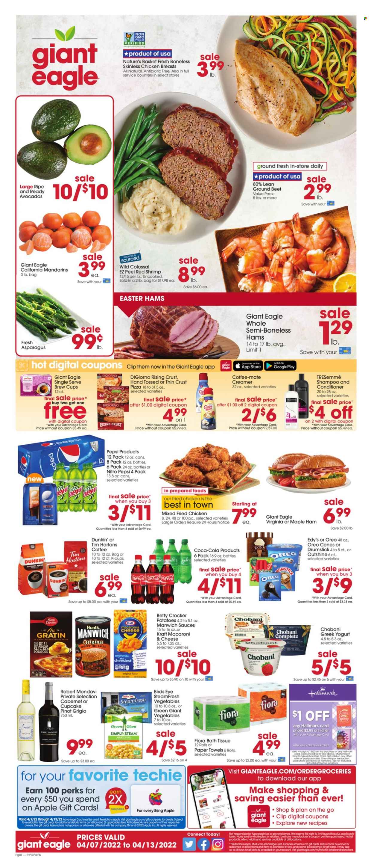 Giant Eagle ad - 04/07/2022 - 04/13/2022. Page 1