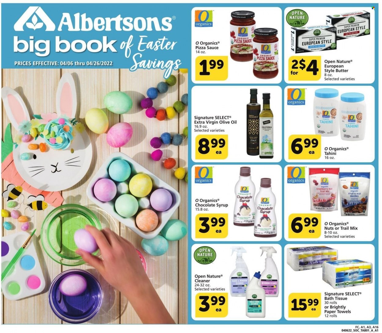 Albertsons ad - 04/06/2022 - 04/26/2022. Page 1