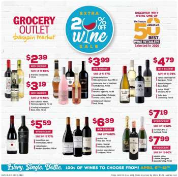 Grocery Outlet Flyer - 04/06/2022 - 04/12/2022.
