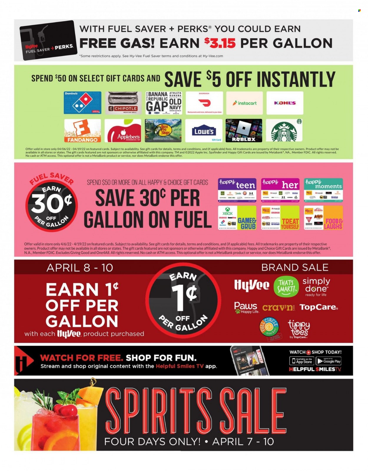 Hy-Vee ad - 04/06/2022 - 04/12/2022. Page 36