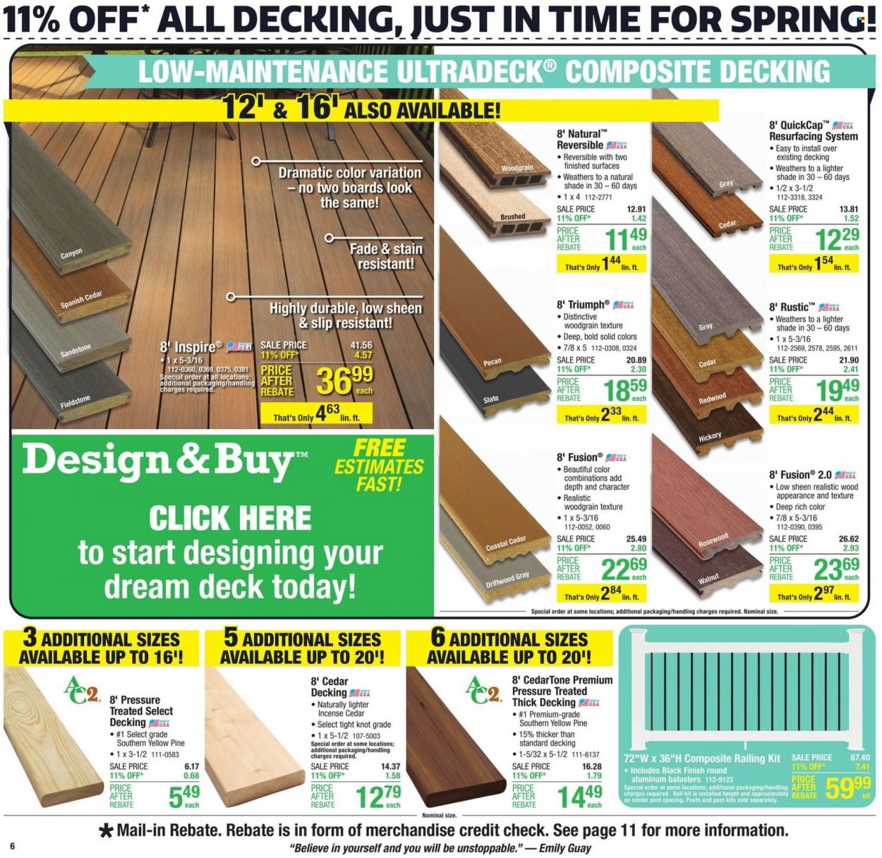 Menards ad - 04/06/2022 - 04/16/2022. Page 7