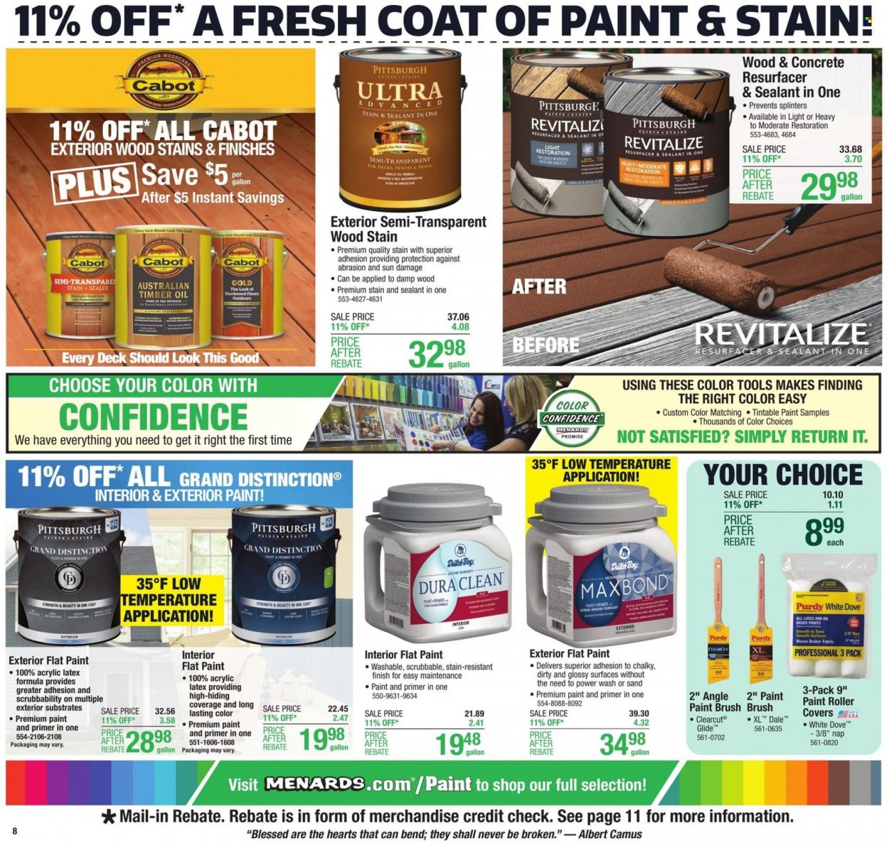 Menards ad - 04/06/2022 - 04/16/2022. Page 9