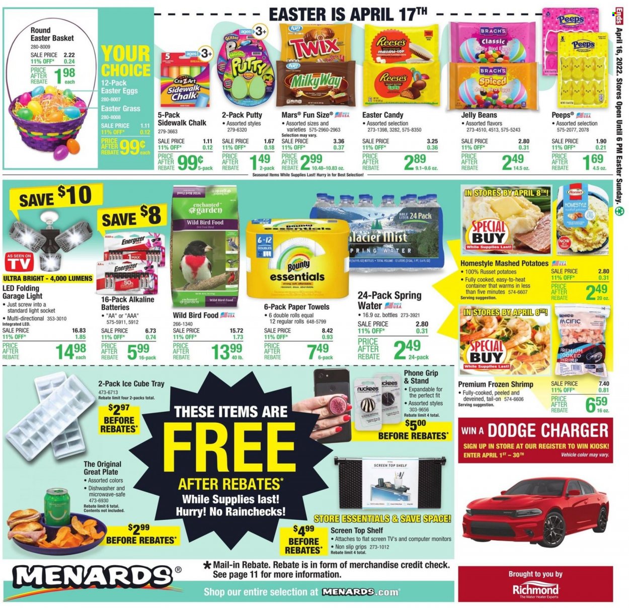 Menards ad - 04/06/2022 - 04/16/2022. Page 15