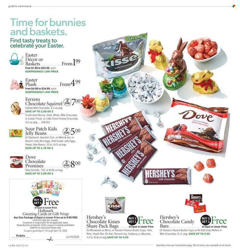 Publix ad - 04/07/2022 - 04/16/2022. Page 4
