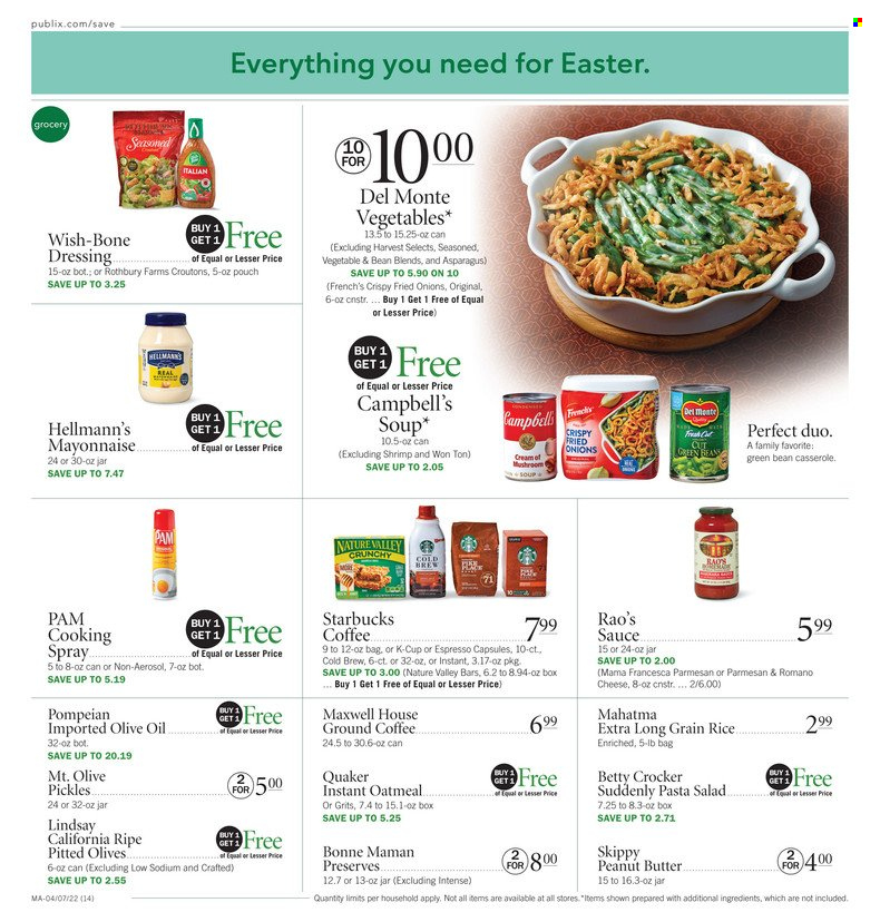 Publix ad - 04/07/2022 - 04/16/2022. Page 14
