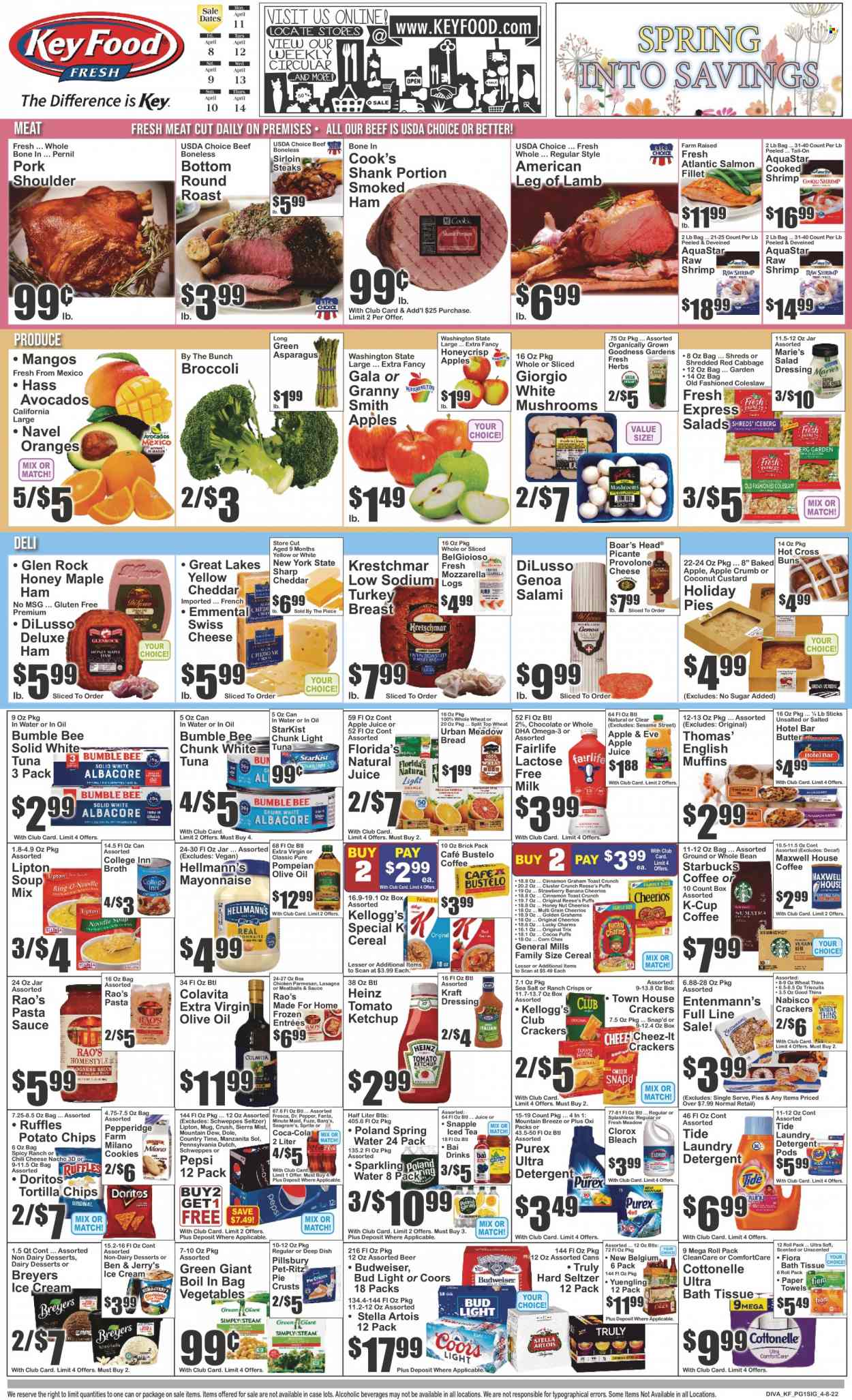 Key Food ad - 04/08/2022 - 04/14/2022. Page 1