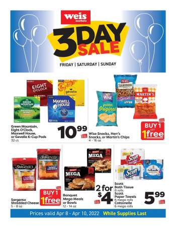 Weis Flyer - 04/08/2022 - 04/10/2022.