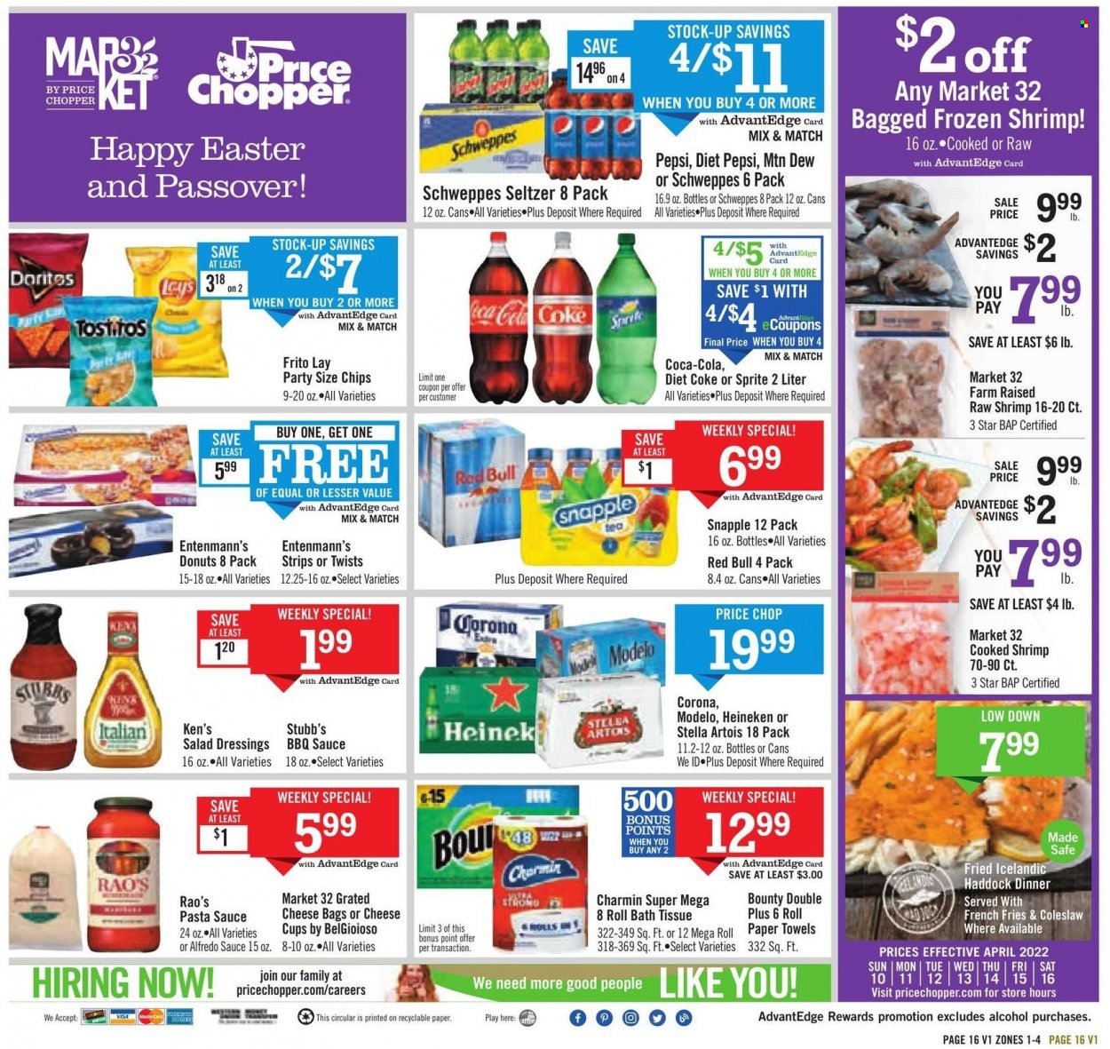 Price Chopper ad - 04/10/2022 - 04/16/2022. Page 16