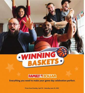 Family Dollar Flyer - 04/10/2022 - 06/25/2022.