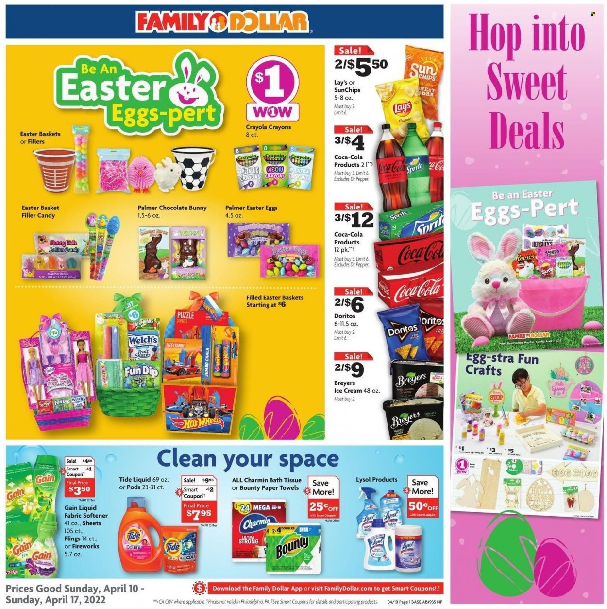 Family Dollar ad - 04/10/2022 - 04/17/2022. Page 1