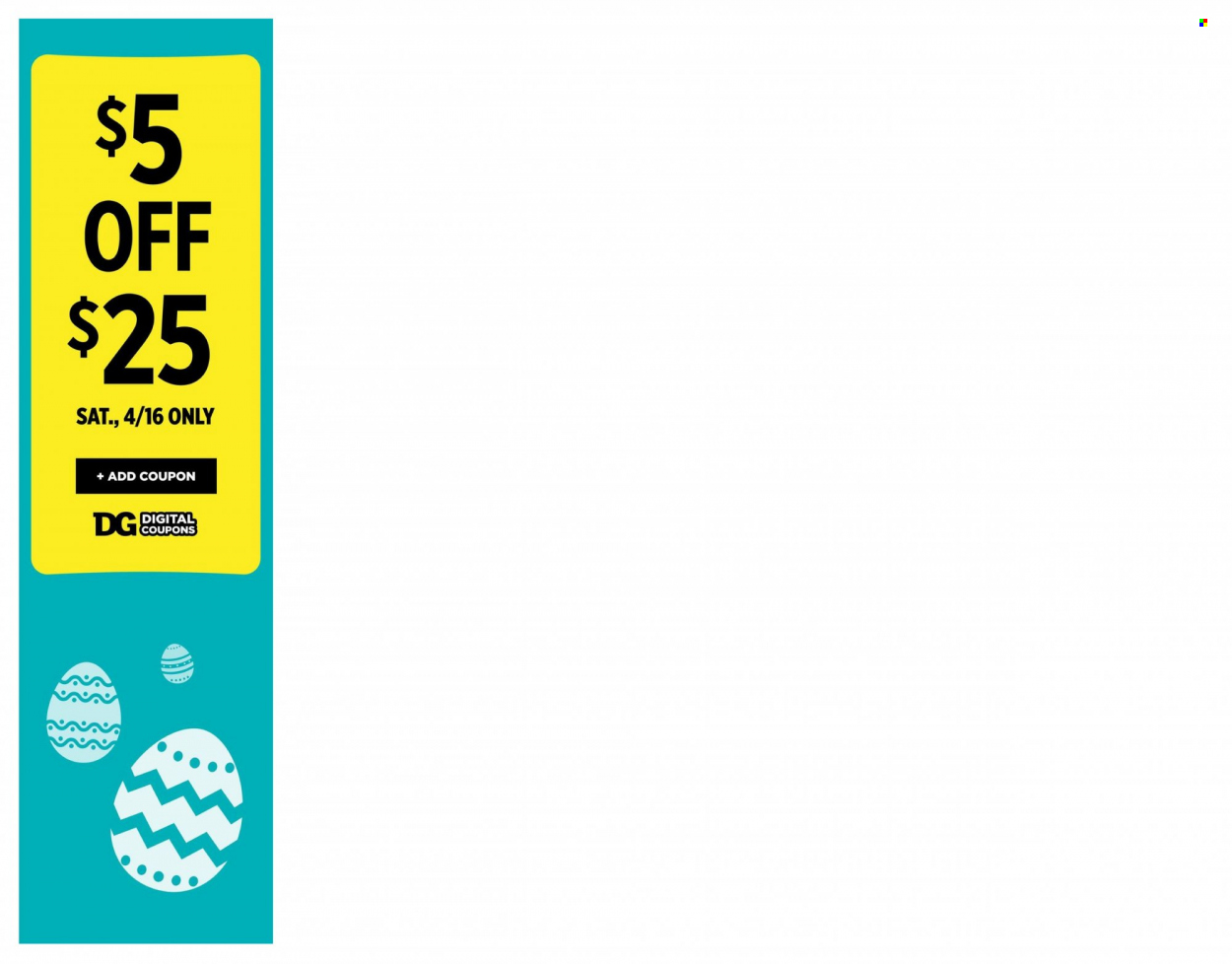 Dollar General ad - 04/10/2022 - 04/16/2022. Page 17