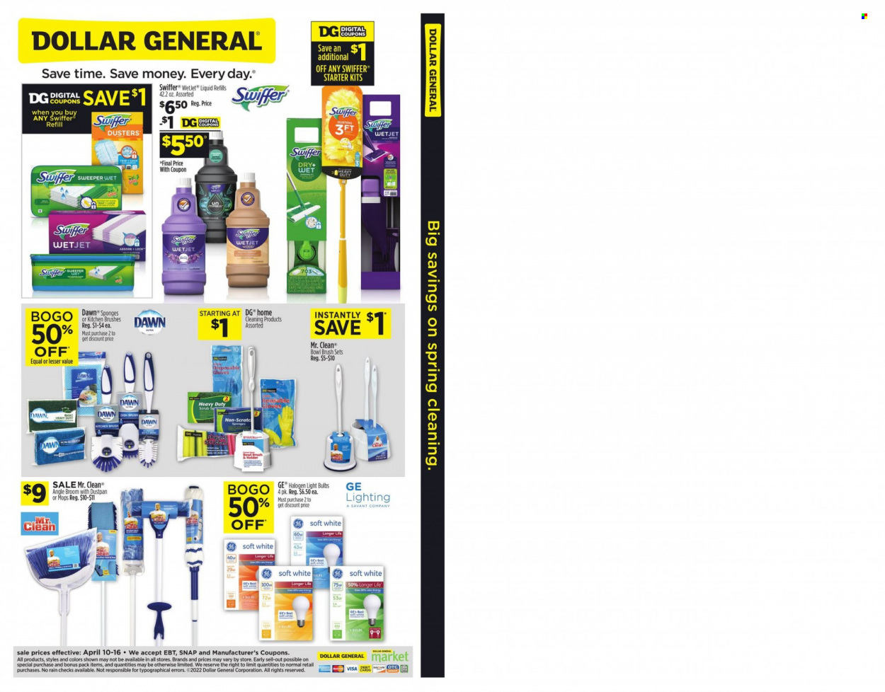 Dollar General ad - 04/10/2022 - 04/16/2022. Page 8