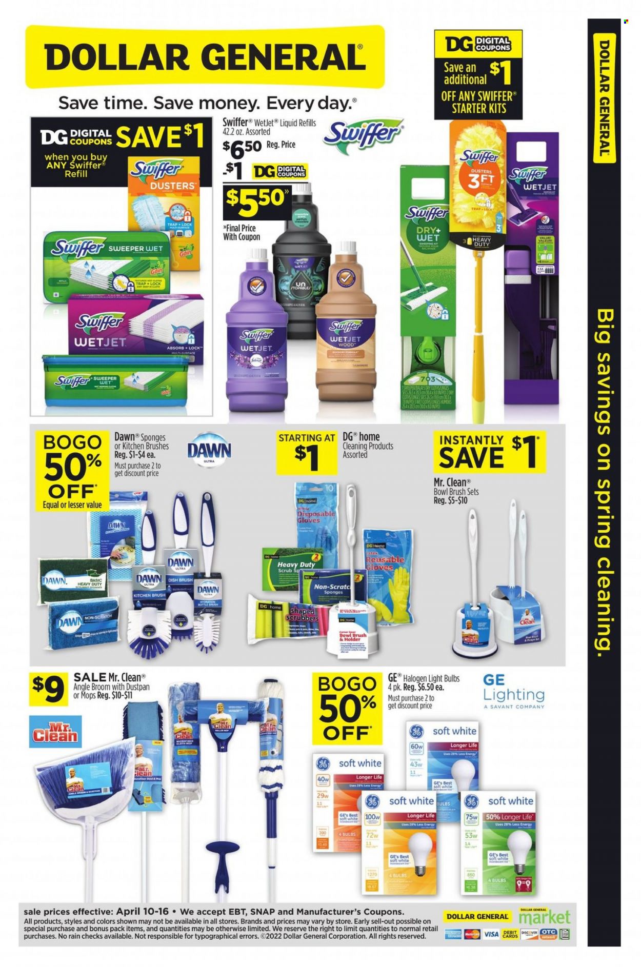 Dollar General ad - 04/10/2022 - 04/16/2022. Page 1