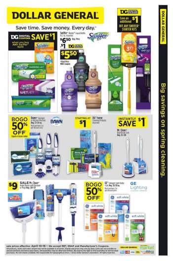 Dollar General Flyer - 04/10/2022 - 04/16/2022.