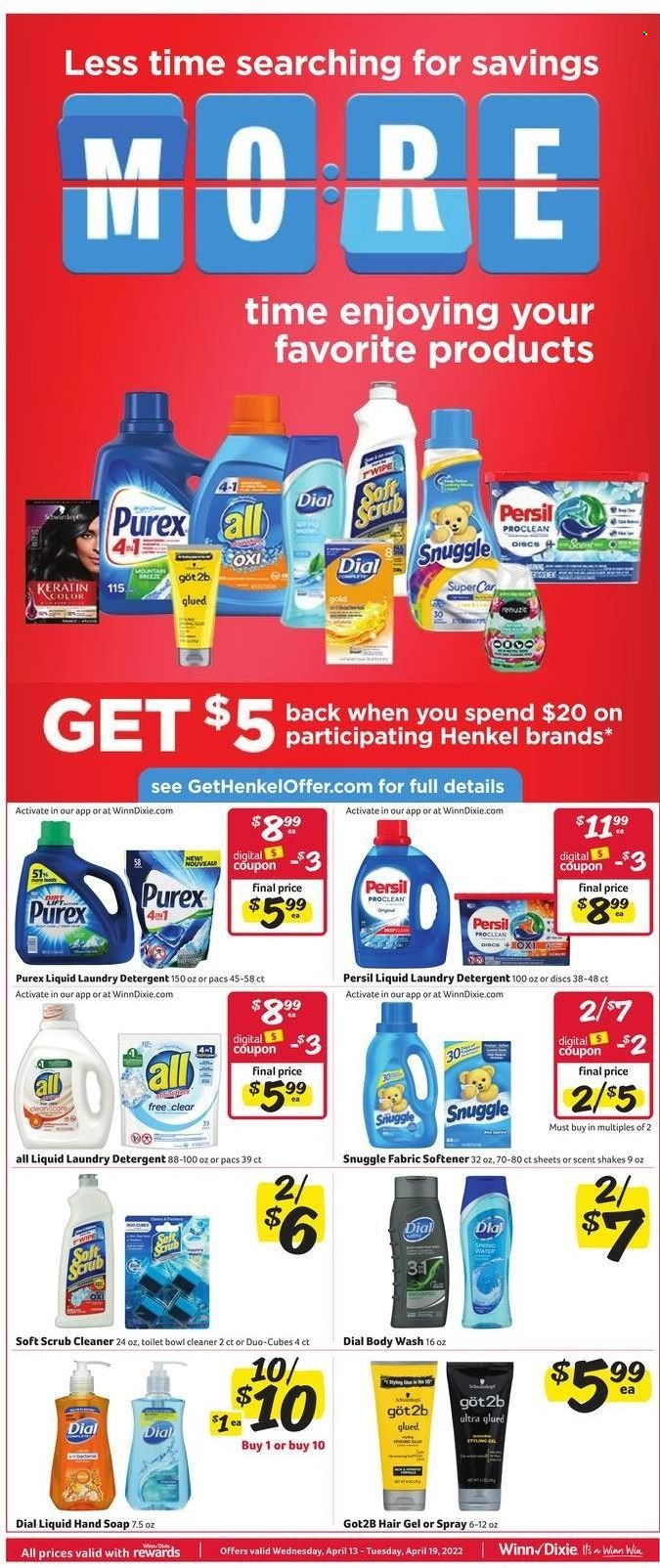 Winn Dixie ad - 04/13/2022 - 04/19/2022. Page 8