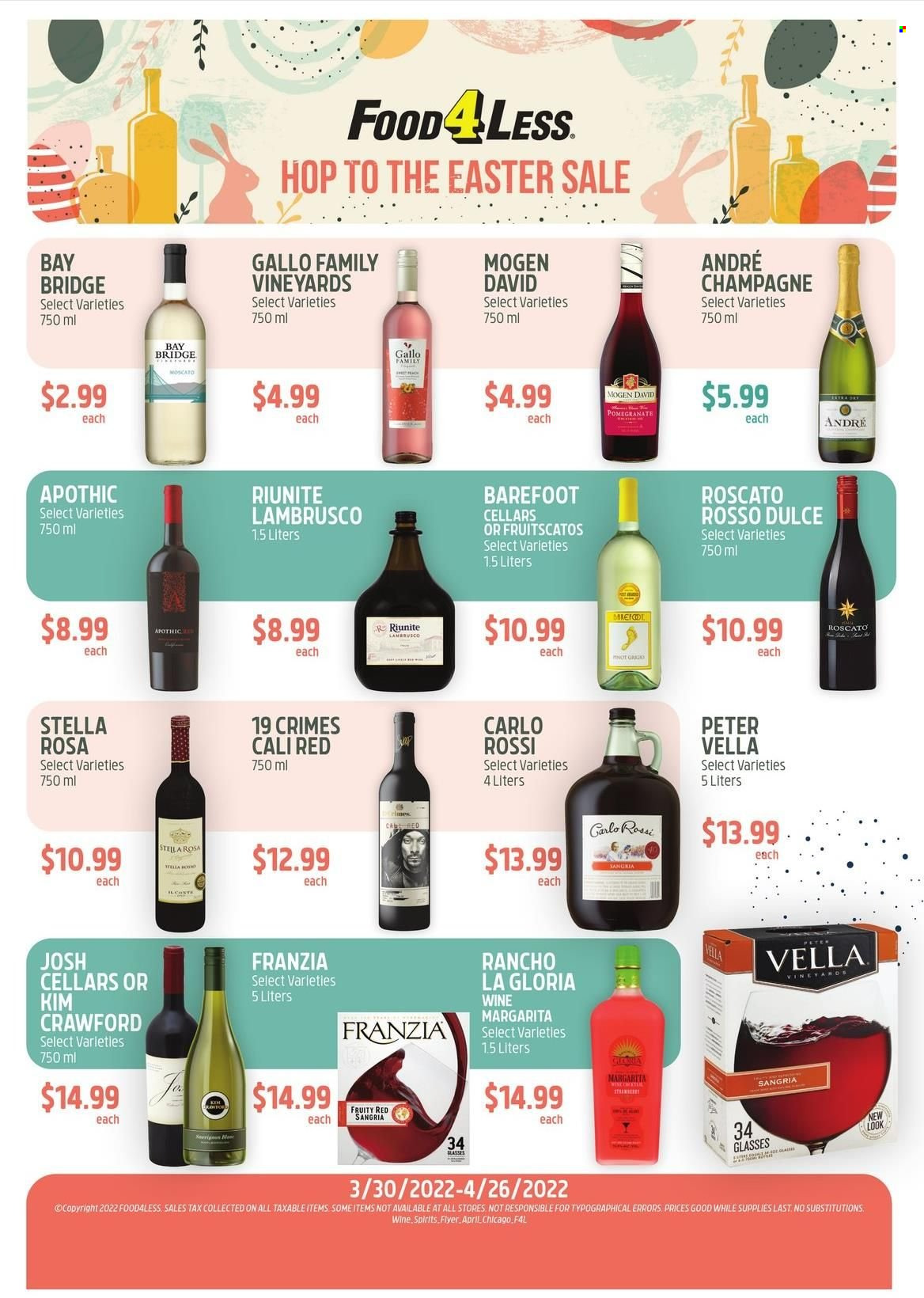 Food 4 Less ad - 03/30/2022 - 04/26/2022. Page 1