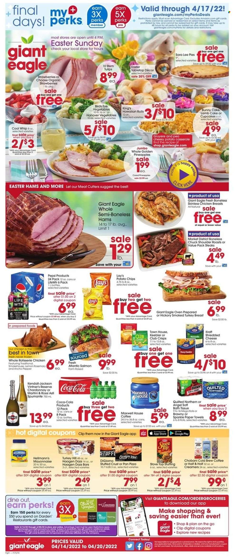 Giant Eagle ad - 04/14/2022 - 04/20/2022. Page 1