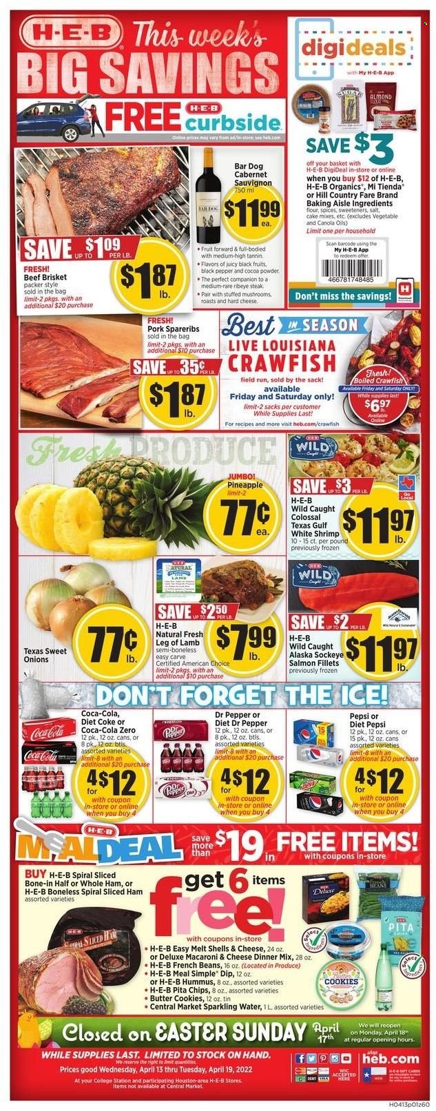 H-E-B ad - 04/13/2022 - 04/19/2022. Page 1